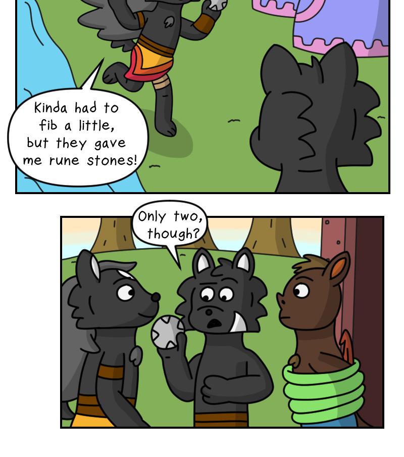 Dawn of the Fire Heart - Episode 42, Page 4: Hunting and Hiding- Part Three