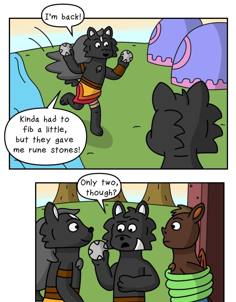 Dawn of the Fire Heart - Episode 43, Page 1: Kindling- Part One