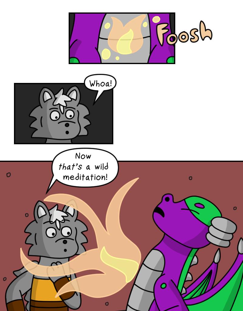 Dawn of the Fire Heart - Episode 43, Page 3: Kindling- Part One