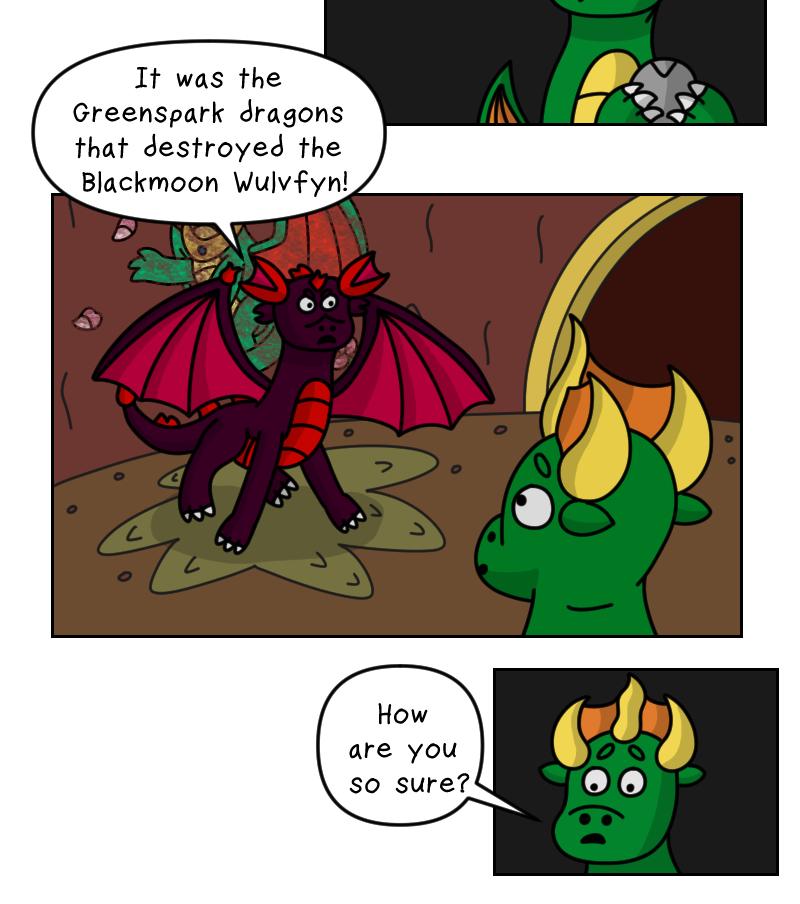 Dawn of the Fire Heart - Episode 45, Page 3: Kindling- Part Three