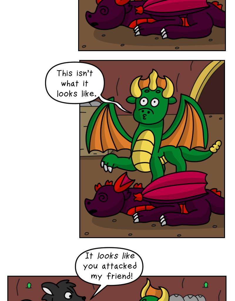 Dawn of the Fire Heart - Episode 46, Page 3: Unearthed- Part One