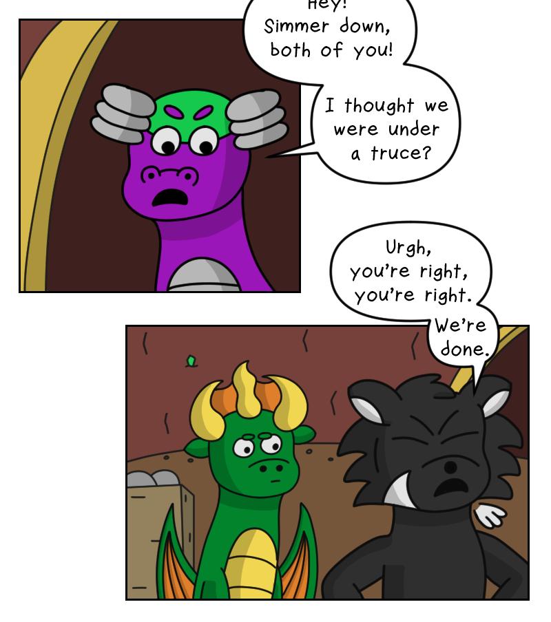 Dawn of the Fire Heart - Episode 46, Page 3: Unearthed- Part One