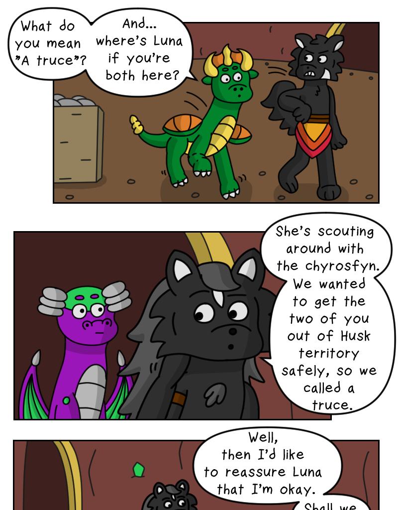 Dawn of the Fire Heart - Episode 46, Page 4: Unearthed- Part One