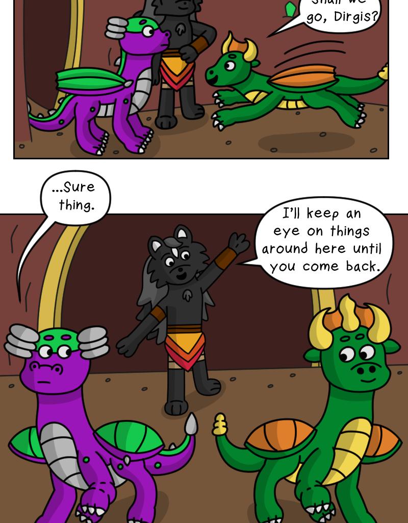 Dawn of the Fire Heart - Episode 46, Page 4: Unearthed- Part One
