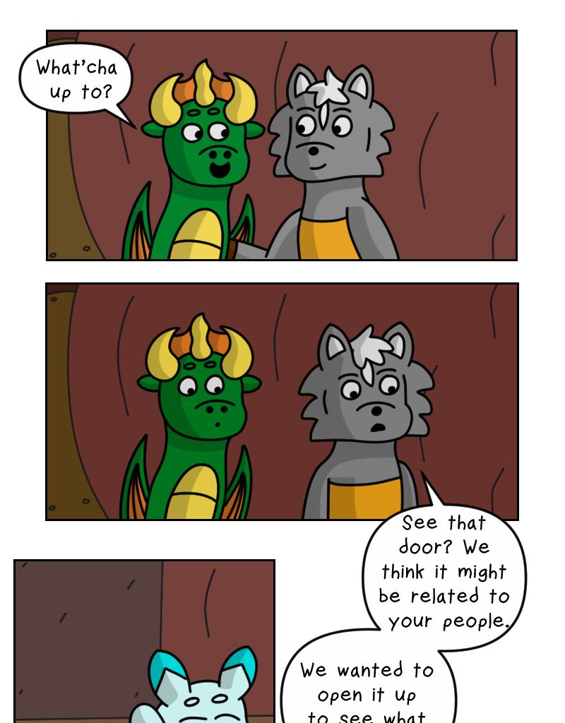 Dawn of the Fire Heart - Episode 47, Page 3: Unearthed- Part Two