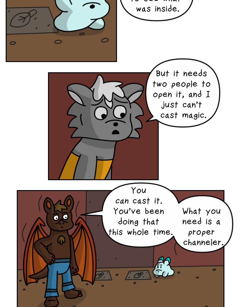 Dawn of the Fire Heart - Episode 47, Page 3: Unearthed- Part Two