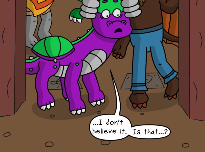 Dawn of the Fire Heart - Episode 47, Page 4: Unearthed- Part Two