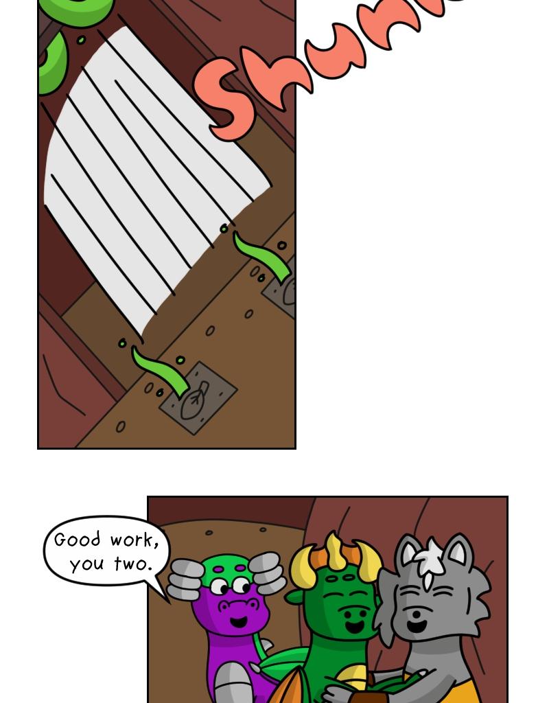 Dawn of the Fire Heart - Episode 48, Page 1: Unearthed- Part Three