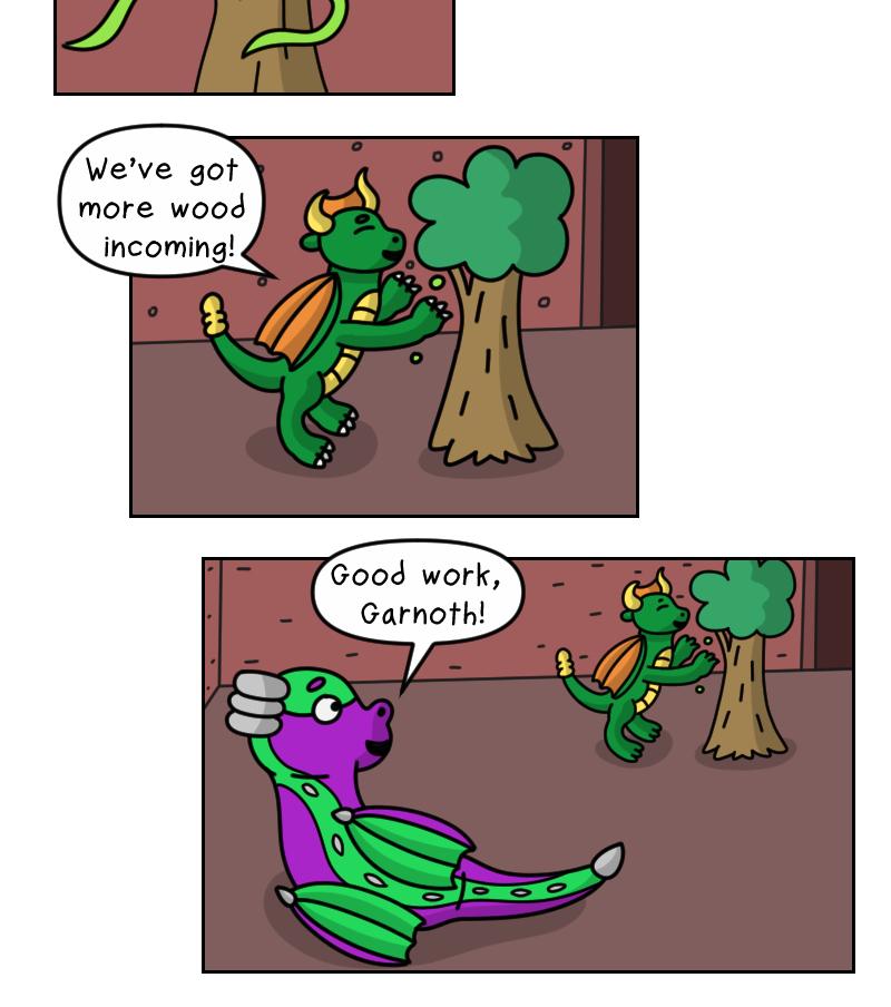 Dawn of the Fire Heart - Episode 49, Page 2: The Course is Set- Part One