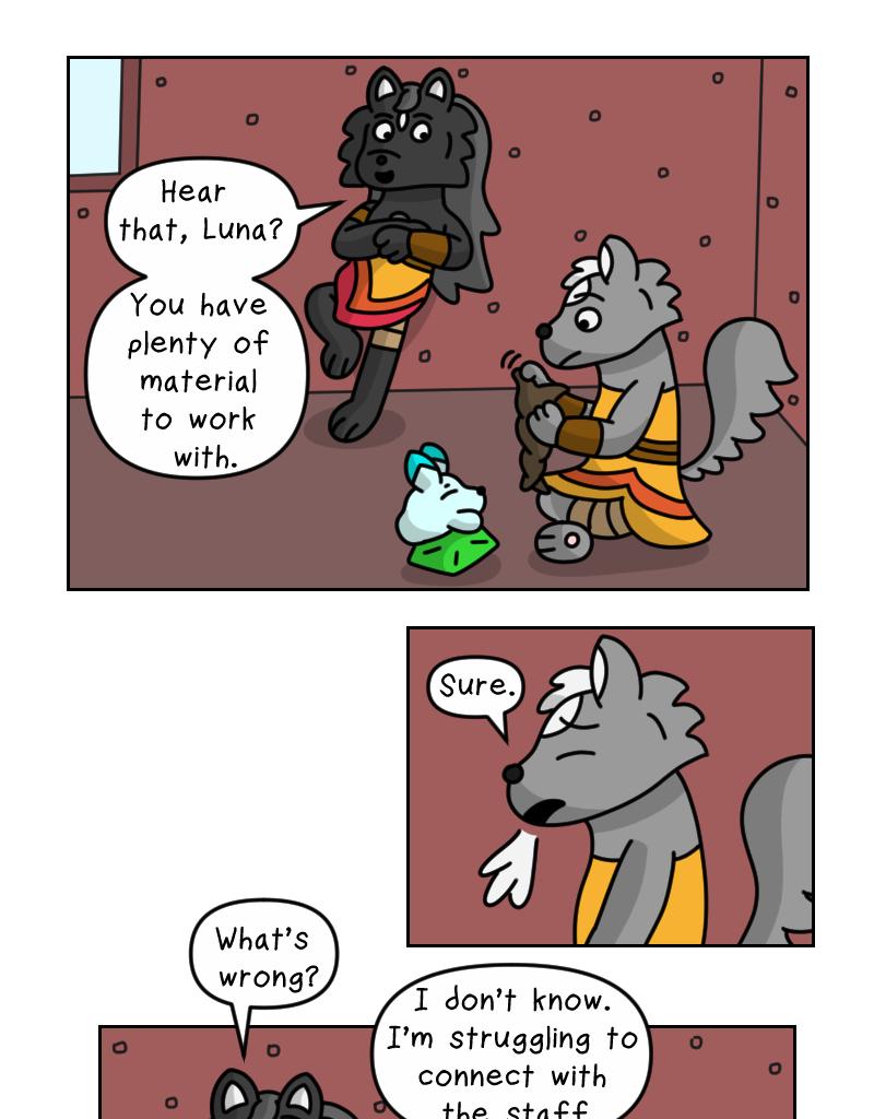 Dawn of the Fire Heart - Episode 49, Page 3: The Course is Set- Part One