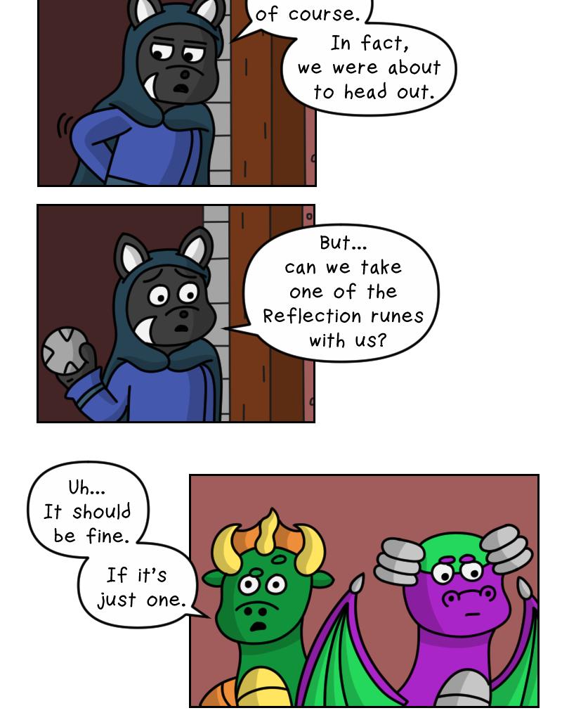 Dawn of the Fire Heart - Episode 49, Page 5: The Course is Set- Part One