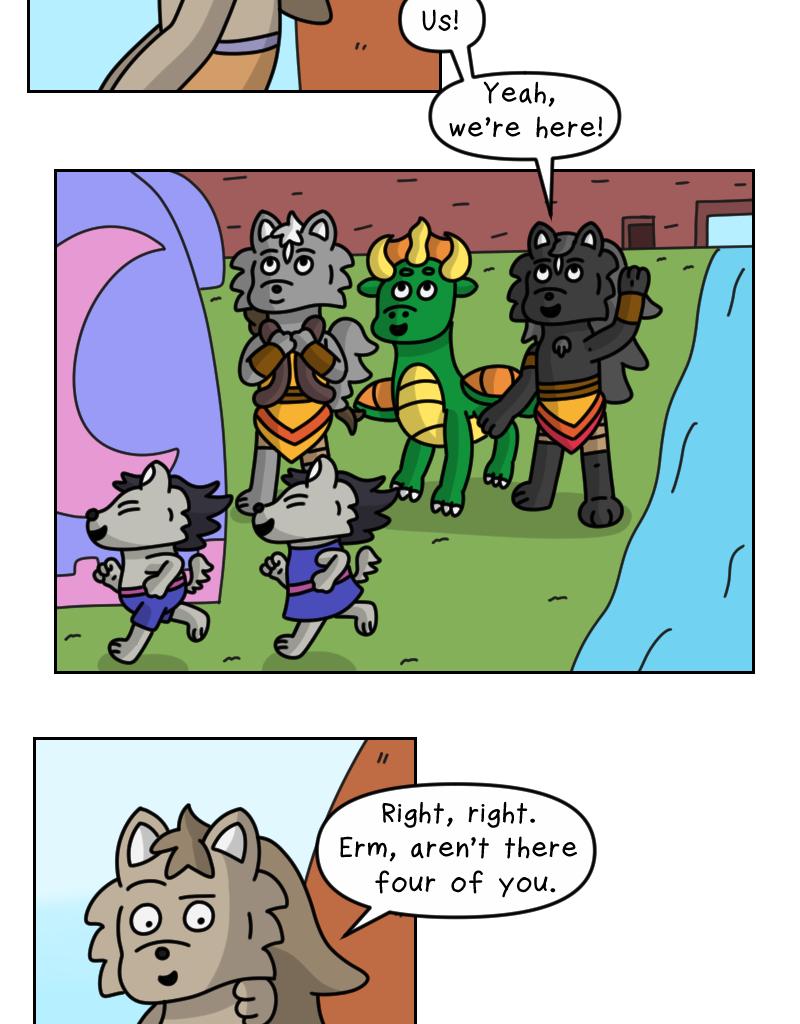 Dawn of the Fire Heart - Episode 50, Page 1: The Course is Set- Part Two (Season One Finale)