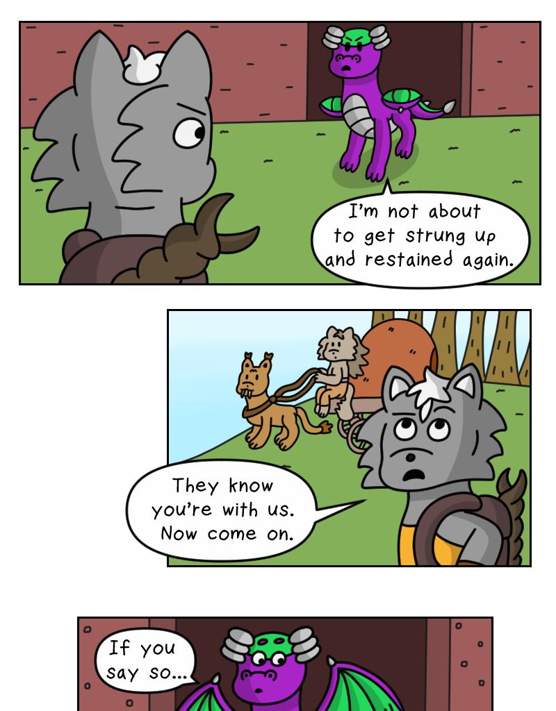 Dawn of the Fire Heart - Episode 50, Page 2: The Course is Set- Part Two (Season One Finale)