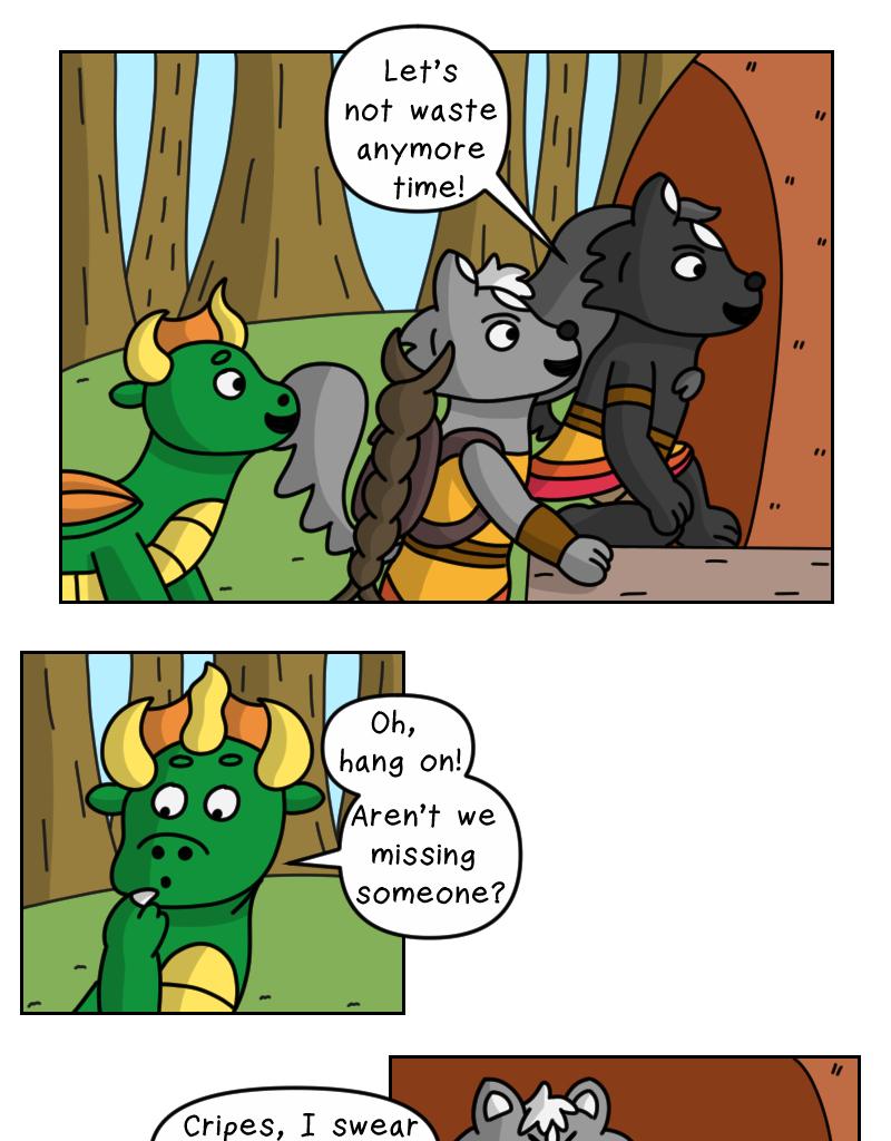 Dawn of the Fire Heart - Episode 50, Page 3: The Course is Set- Part Two (Season One Finale)