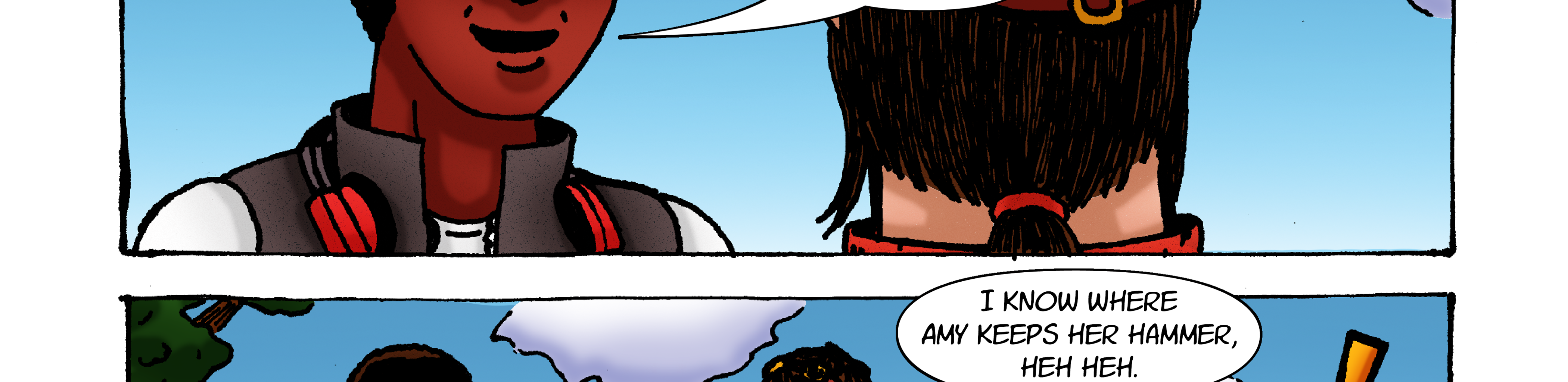 Ex Dynamis Chaos - Episode 21, Page 1: Terzich's Codex: Hammerspace