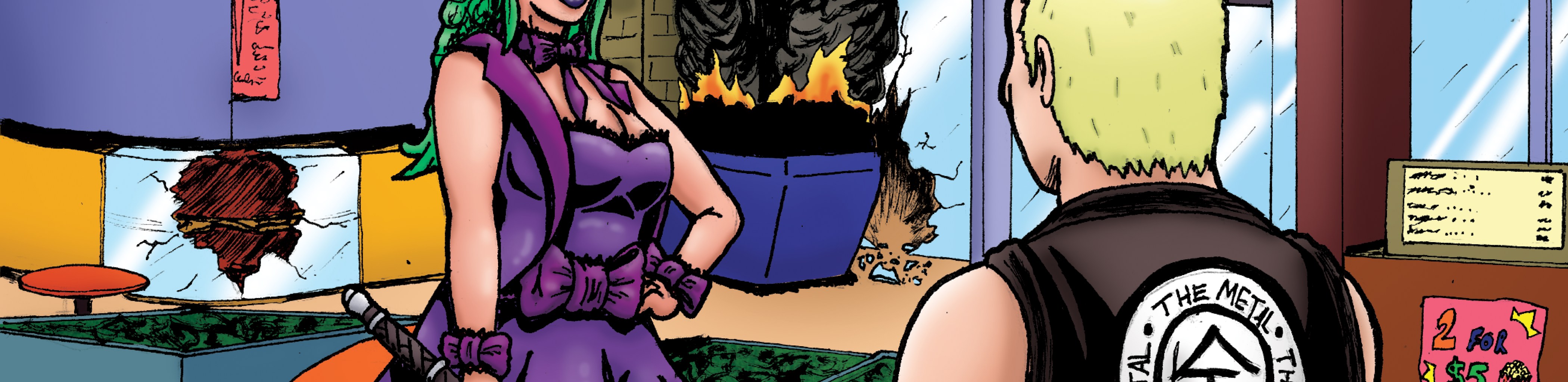 Ex Dynamis Chaos - Episode 85, Page 1: Episode 4 - Fighting for Fall