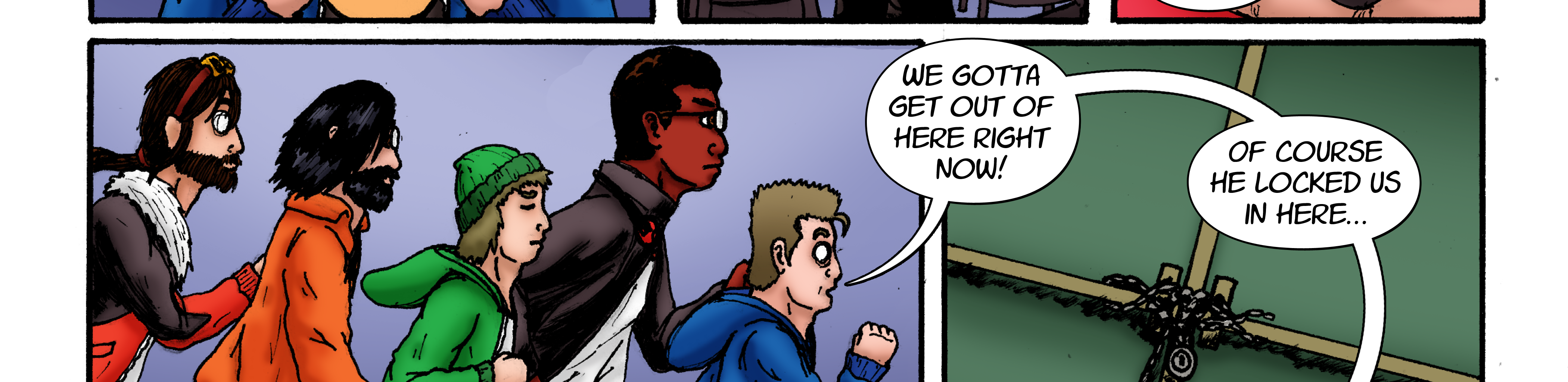 Ex Dynamis Chaos - Episode 86, Page 1: Ep 4 Pg 1