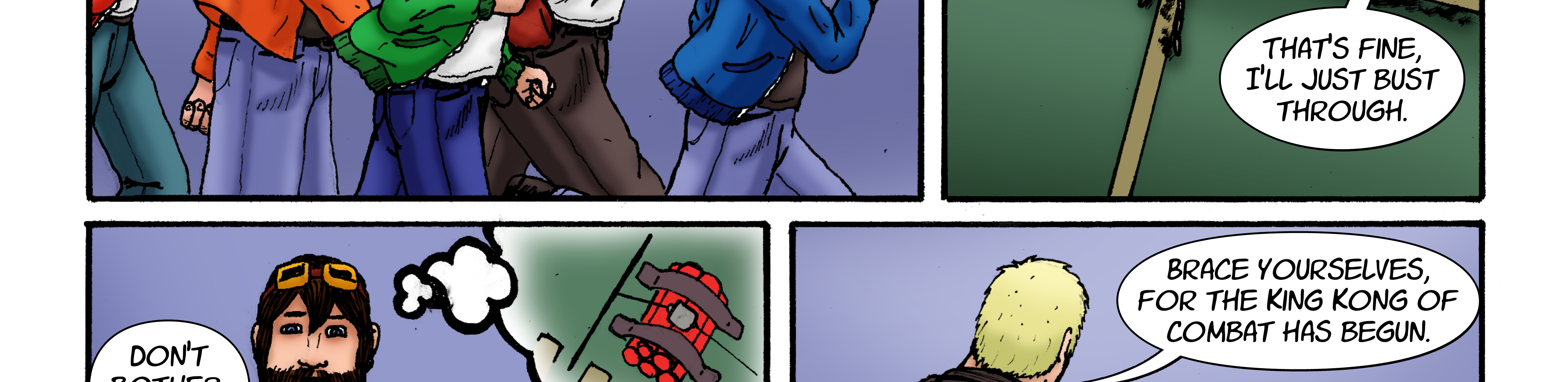 Ex Dynamis Chaos - Episode 86, Page 1: Ep 4 Pg 1