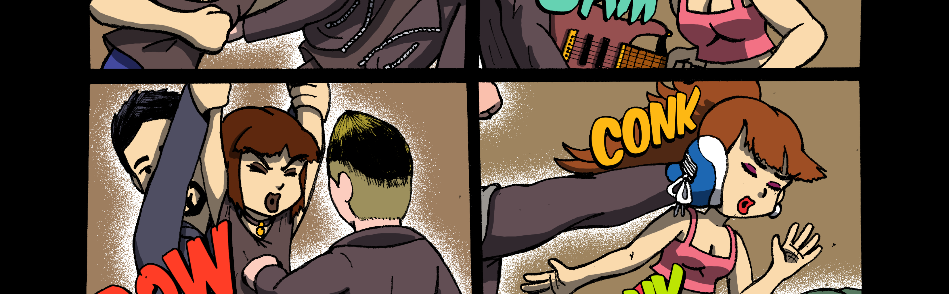 On Tour with Mitch & Sandy - Episode 2, Page 1: Short 1: Larger Than Life - p2
