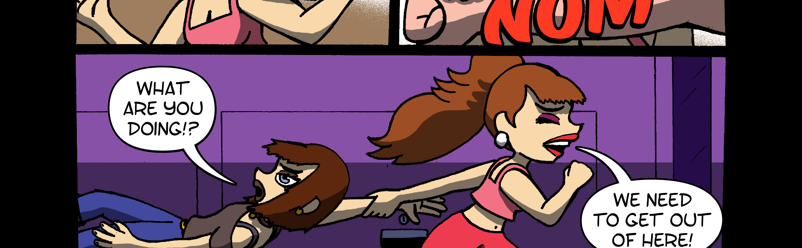 On Tour with Mitch & Sandy - Episode 3, Page 1: Short 1: Larger Than Life - p3