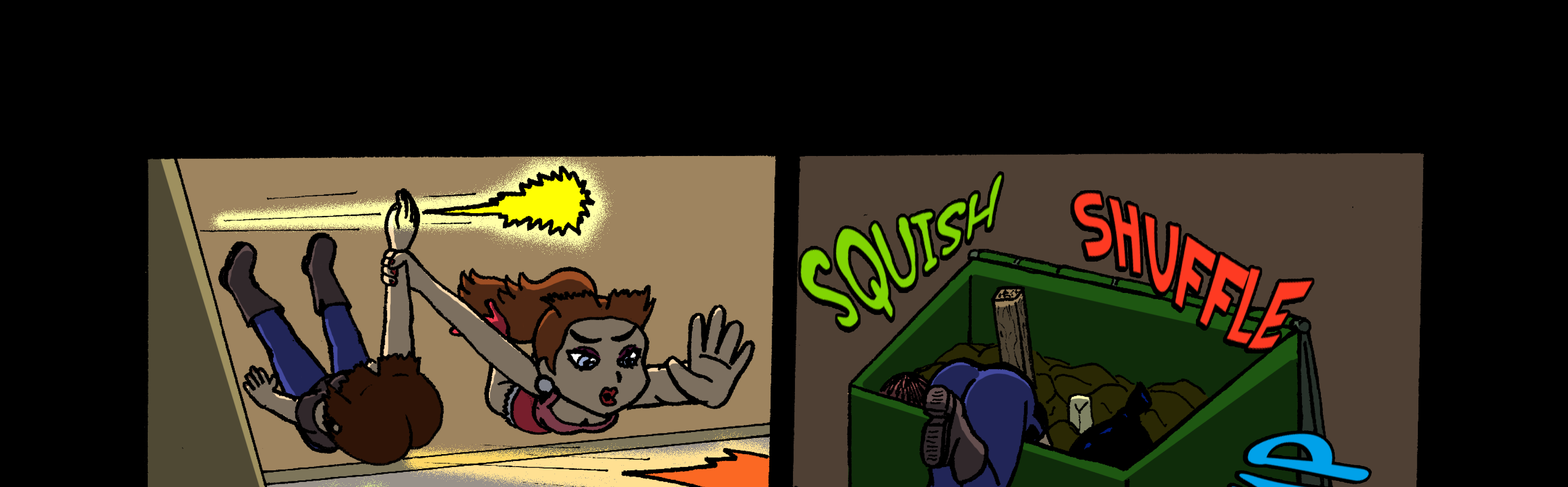 On Tour with Mitch & Sandy - Episode 4, Page 1: Short 1: Larger Than Life - p4