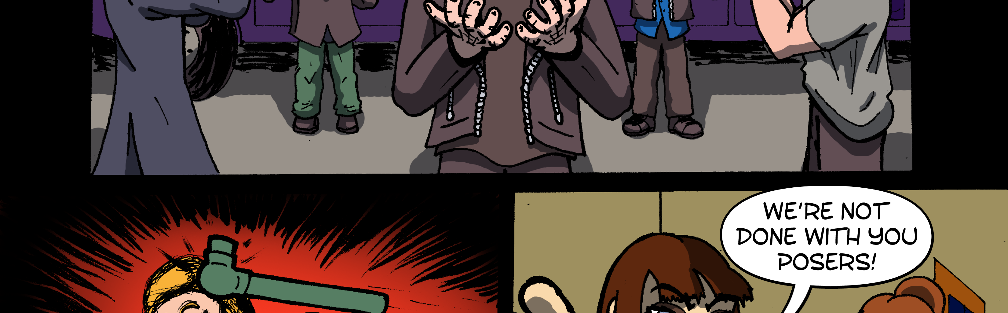 On Tour with Mitch & Sandy - Episode 5, Page 1: Short 1: Larger Than Life - p5