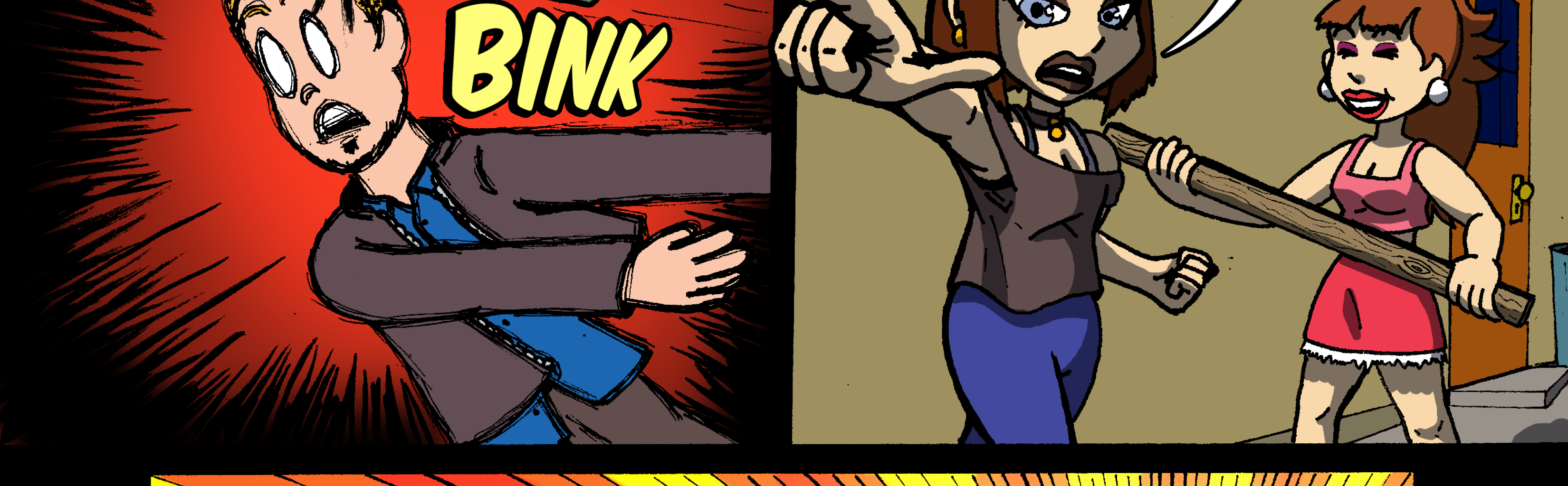 On Tour with Mitch & Sandy - Episode 5, Page 1: Short 1: Larger Than Life - p5