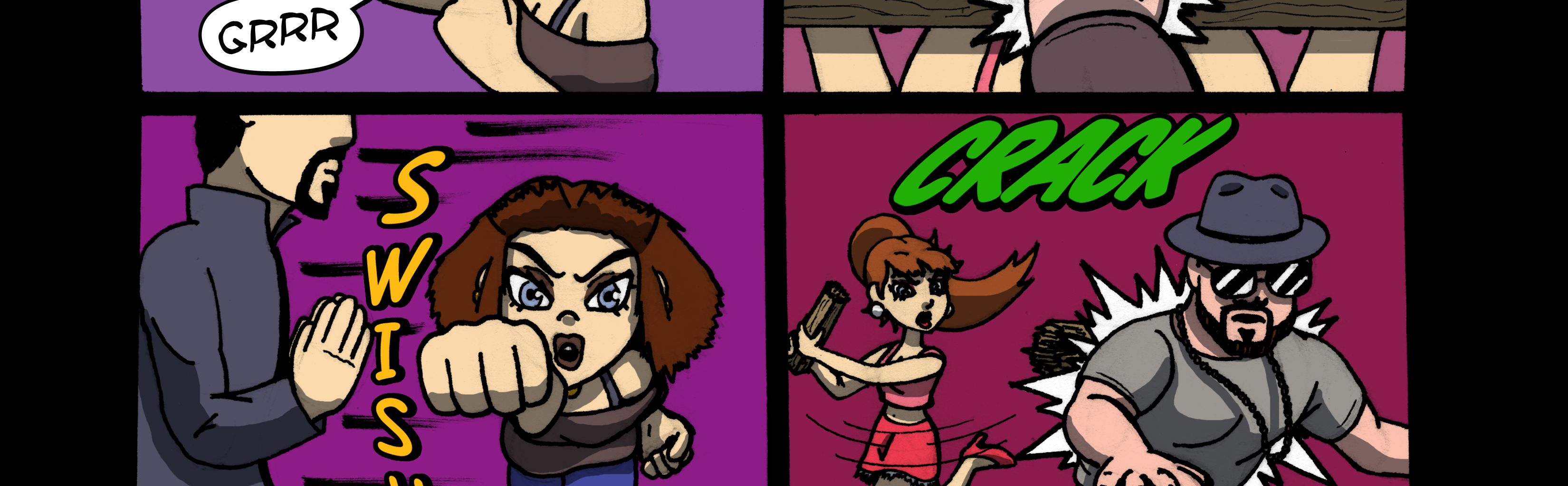 On Tour with Mitch & Sandy - Episode 6, Page 1: Short 1: Larger Than Life - p6