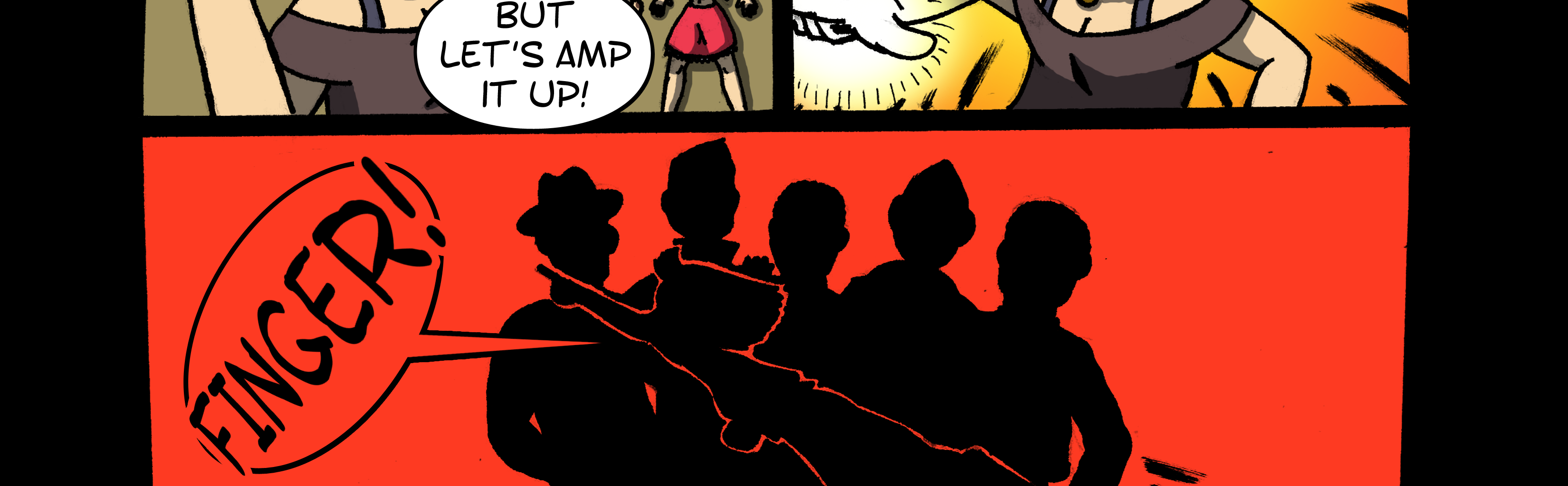 On Tour with Mitch & Sandy - Episode 7, Page 1: Short 1: Larger Than Life - p7