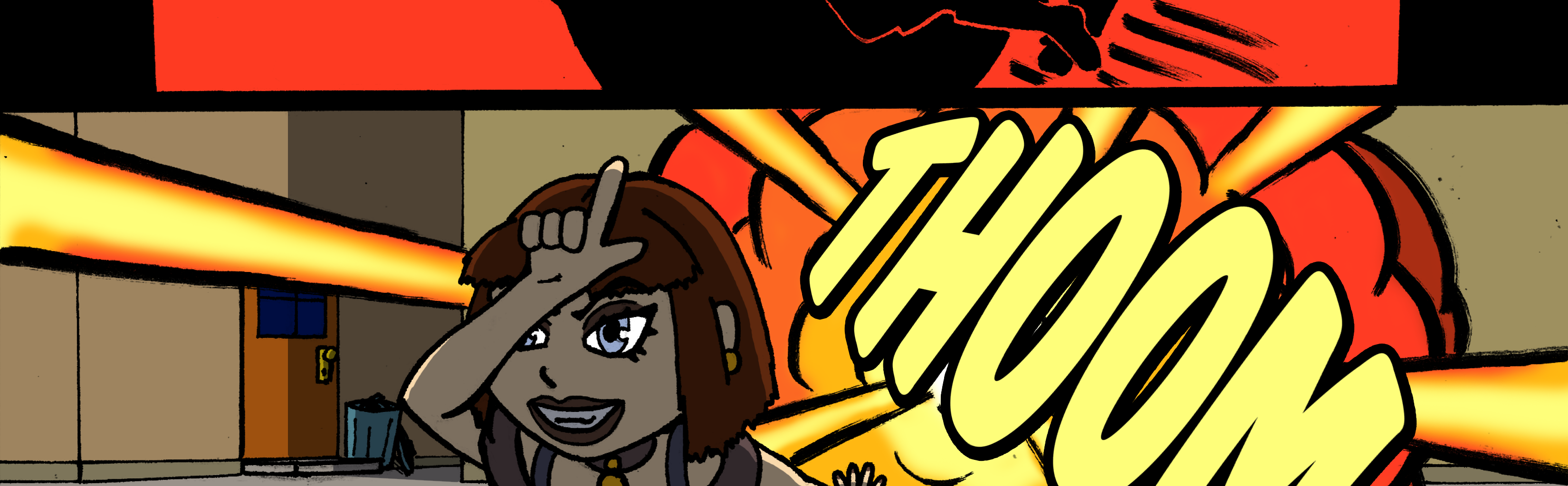 On Tour with Mitch & Sandy - Episode 7, Page 1: Short 1: Larger Than Life - p7