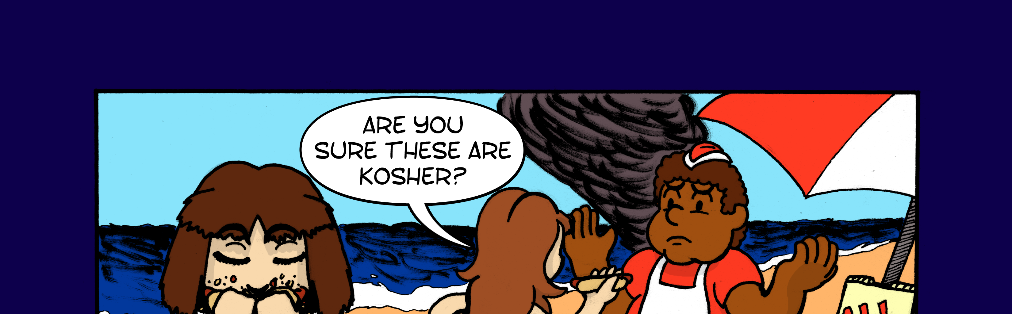 On Tour with Mitch & Sandy - Episode 9, Page 1: Short 2: Life's a Beach - p1