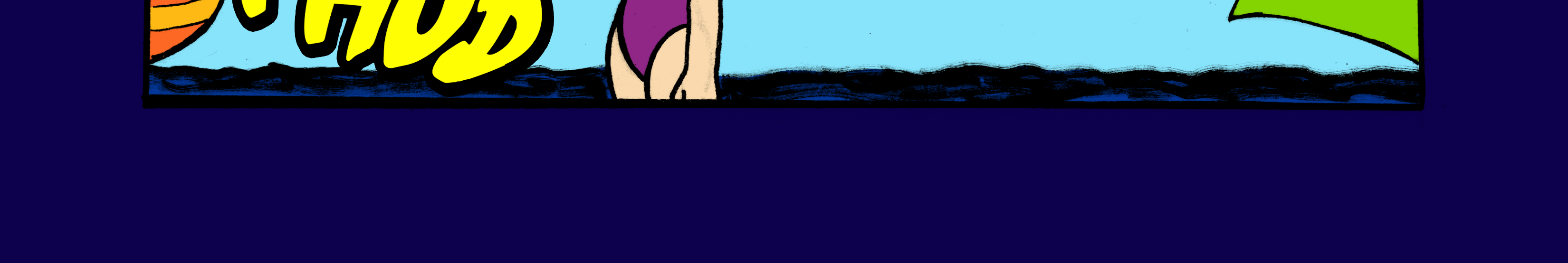 On Tour with Mitch & Sandy - Episode 9, Page 1: Short 2: Life's a Beach - p1