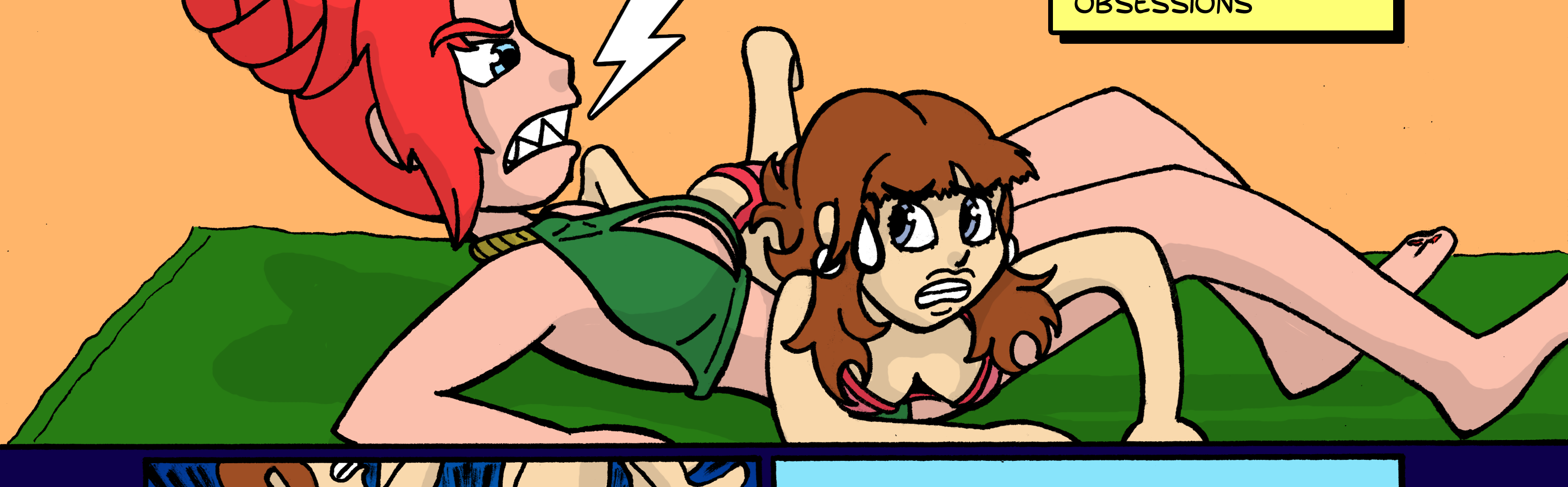 On Tour with Mitch & Sandy - Episode 10, Page 1: Short 2: Life's a Beach - p2