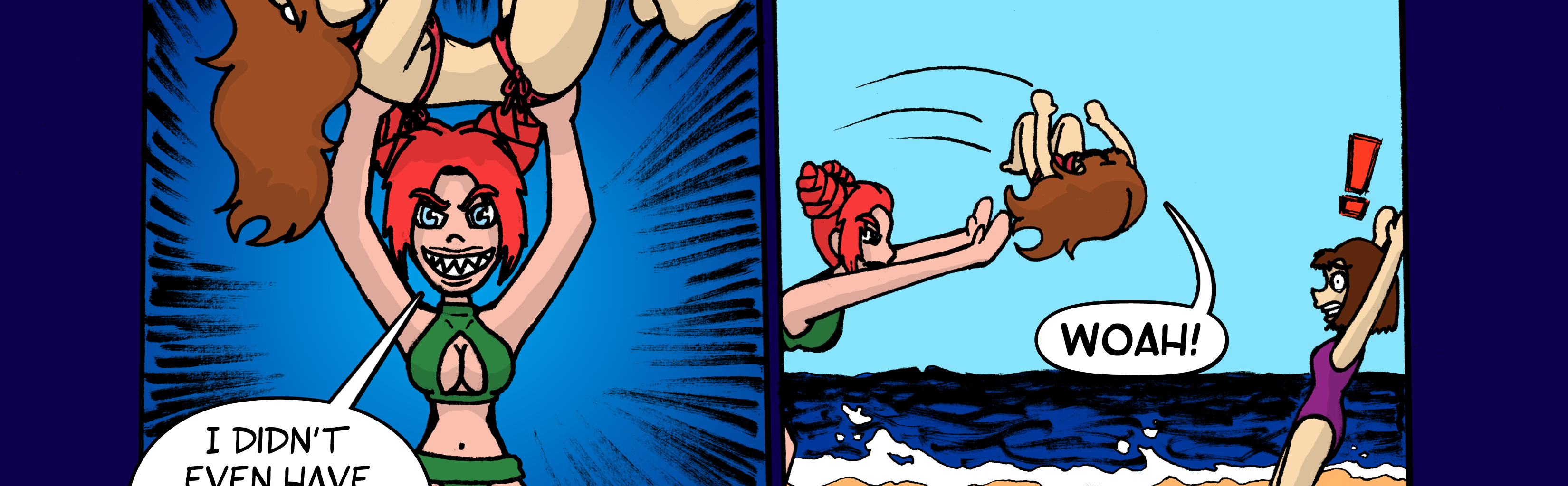 On Tour with Mitch & Sandy - Episode 10, Page 1: Short 2: Life's a Beach - p2