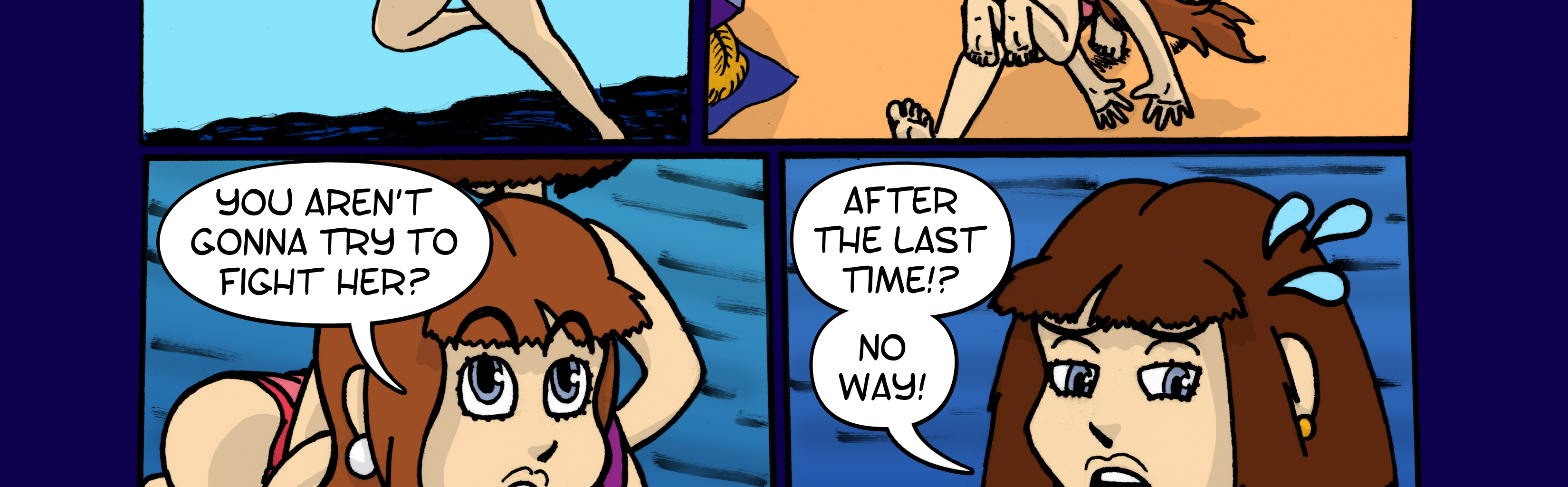 On Tour with Mitch & Sandy - Episode 11, Page 1: Short 2: Life's a Beach - p3