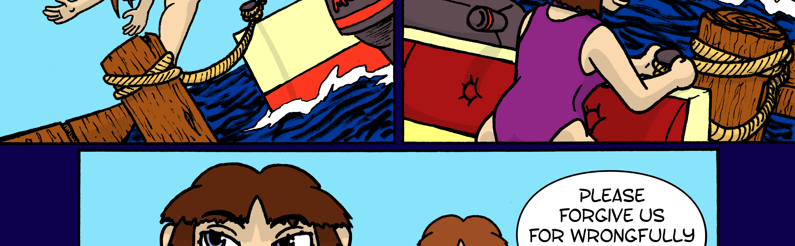 On Tour with Mitch & Sandy - Episode 12, Page 1: Short 2: Life's a Beach - p4