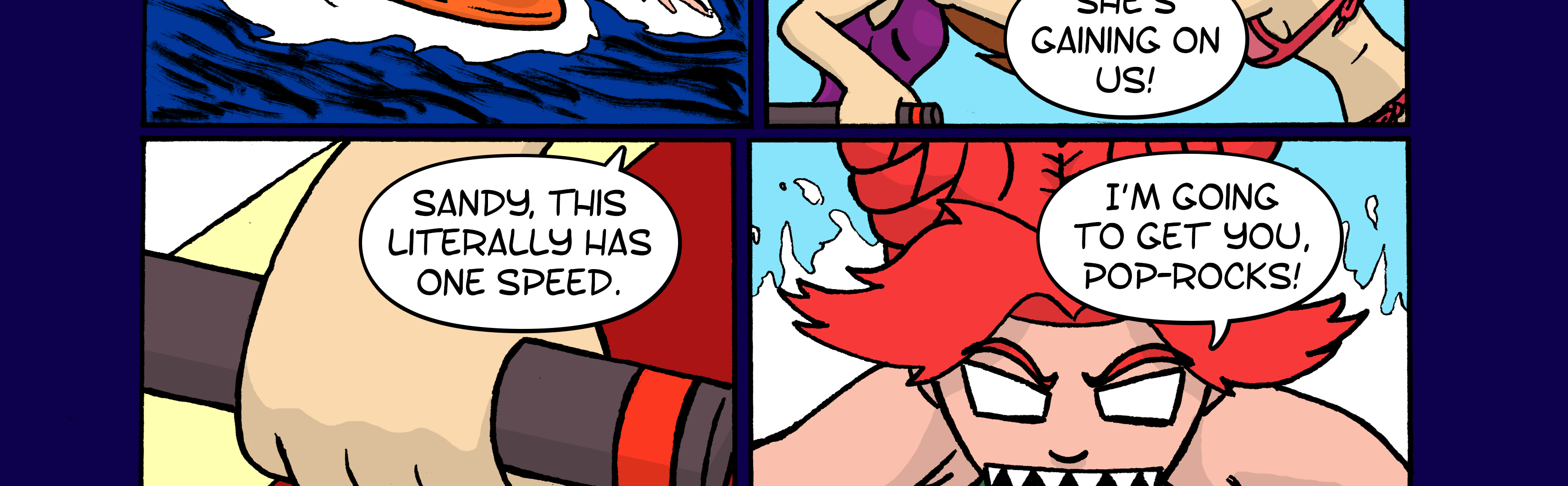 On Tour with Mitch & Sandy - Episode 13, Page 1: Short 2: Life's a Beach - p5