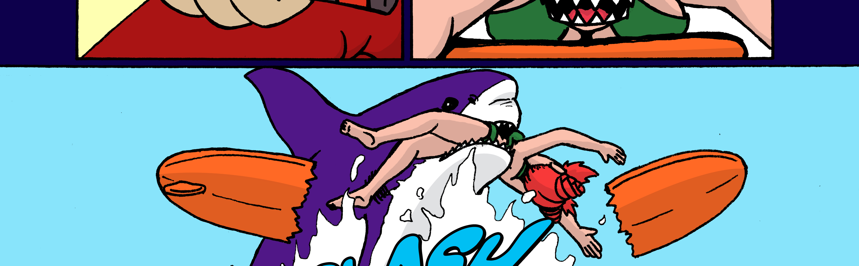 On Tour with Mitch & Sandy - Episode 13, Page 1: Short 2: Life's a Beach - p5