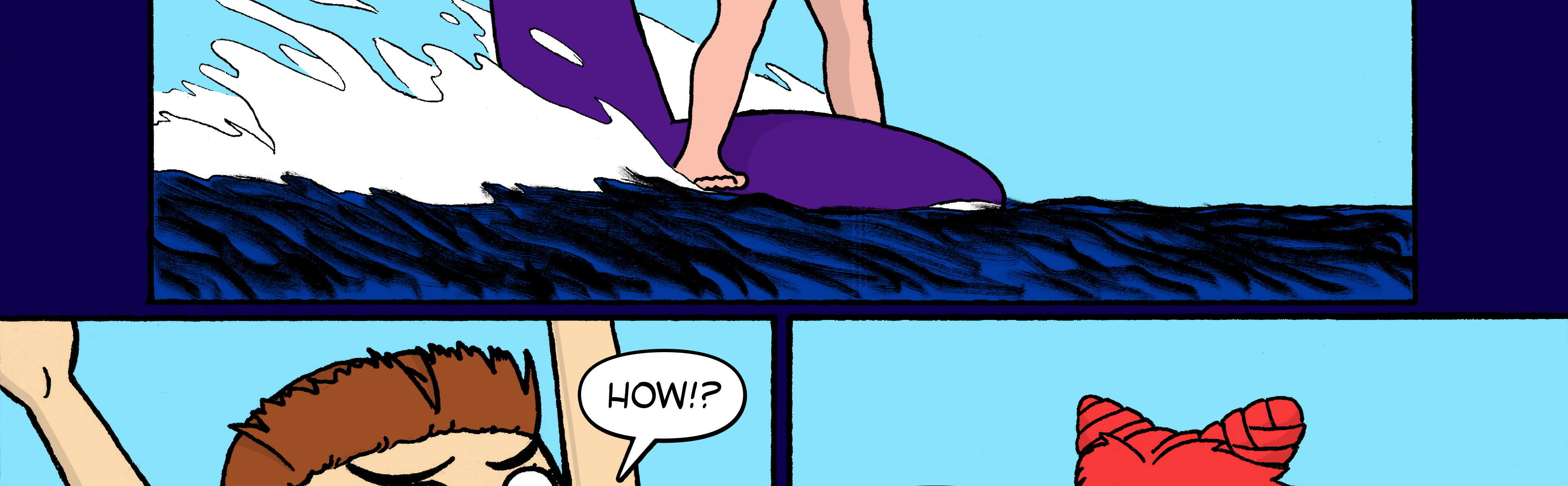 On Tour with Mitch & Sandy - Episode 14, Page 1: Short 2: Life's a Beach - p6