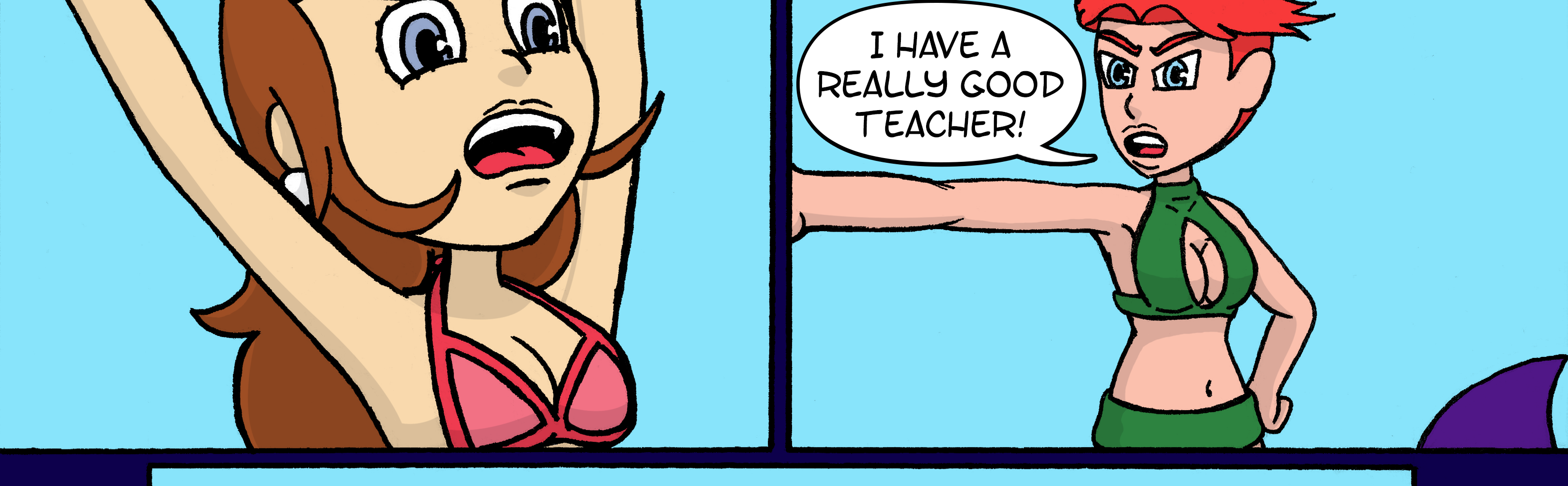 On Tour with Mitch & Sandy - Episode 14, Page 1: Short 2: Life's a Beach - p6