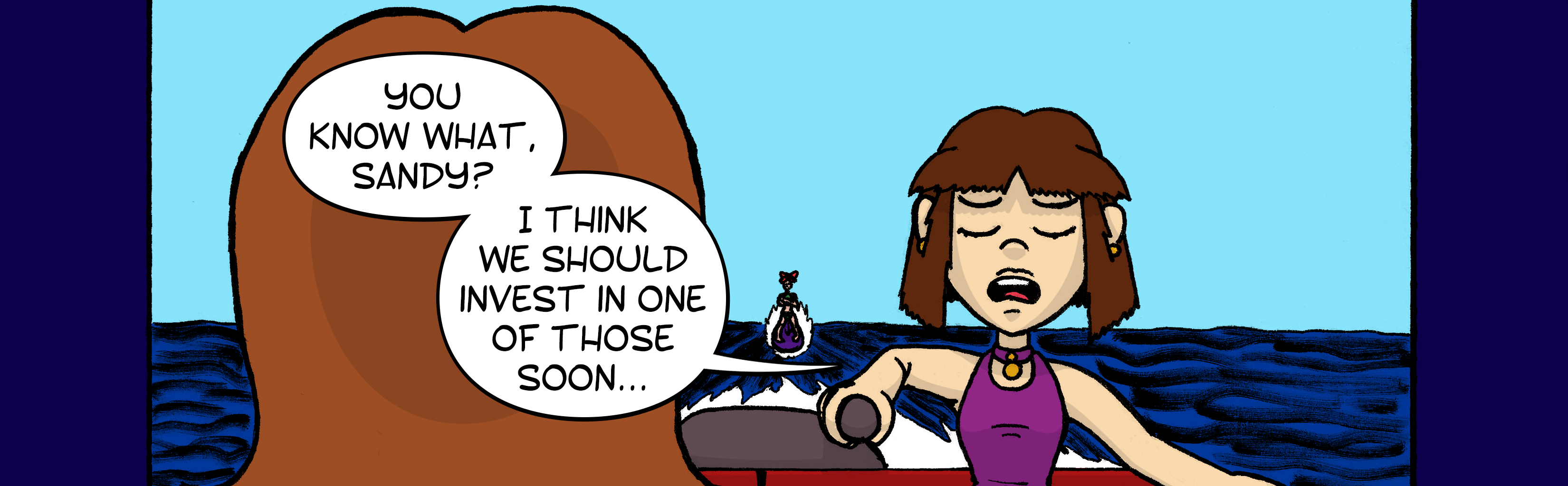 On Tour with Mitch & Sandy - Episode 14, Page 1: Short 2: Life's a Beach - p6