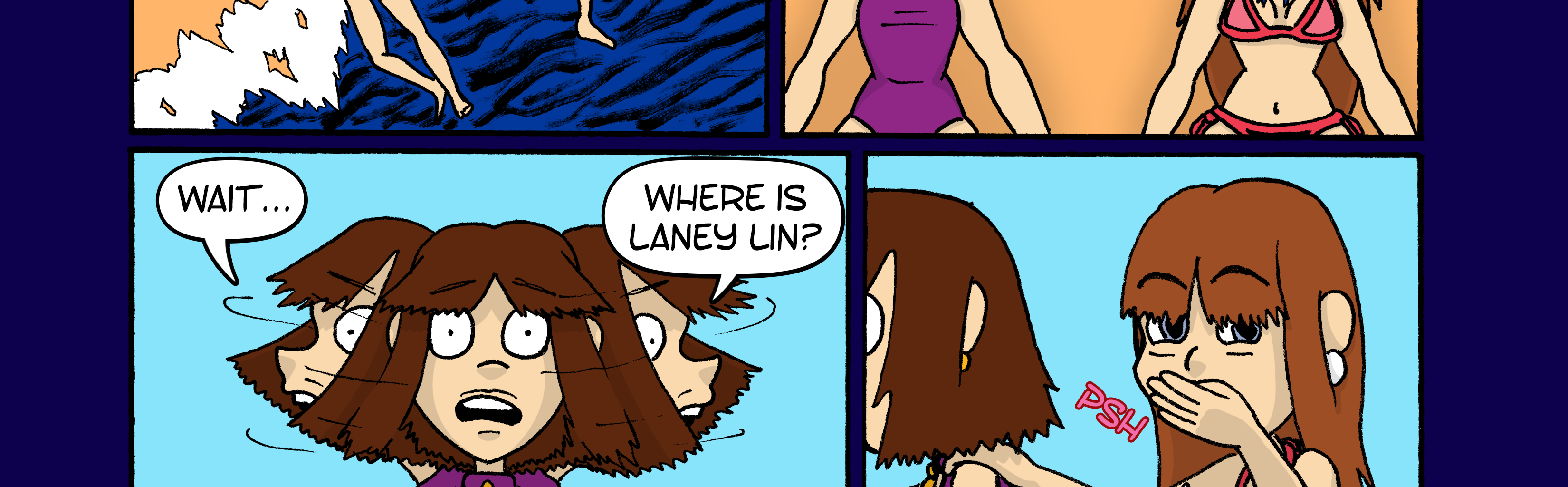On Tour with Mitch & Sandy - Episode 16, Page 1: Short 2: Life's a Beach - p8