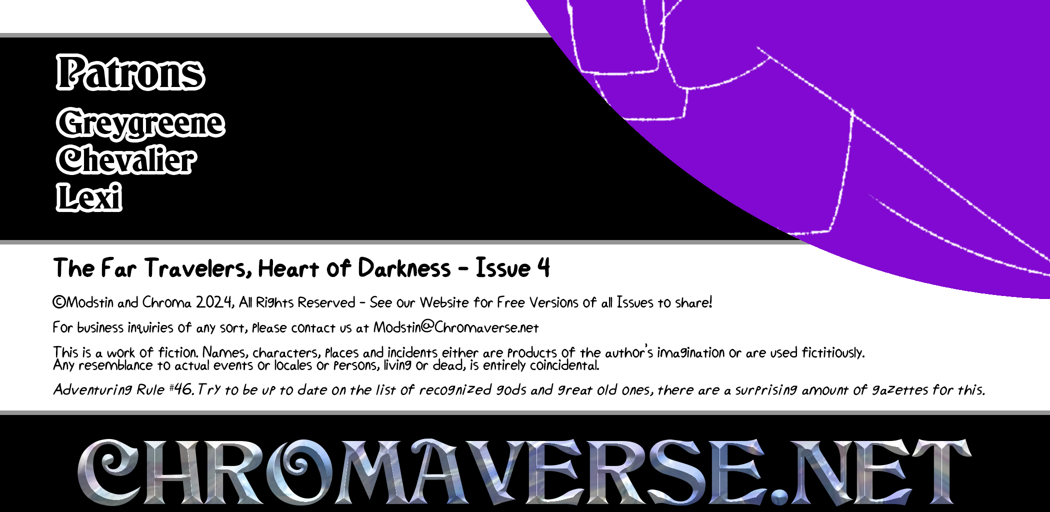 The Far Travelers - Episode 10, Page 2: Issue 4 - Part 1