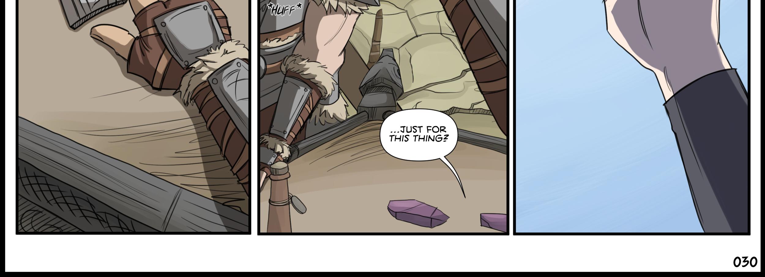 The Sunder Hunt - Episode 32, Page 1: The Sunder Hunt 030