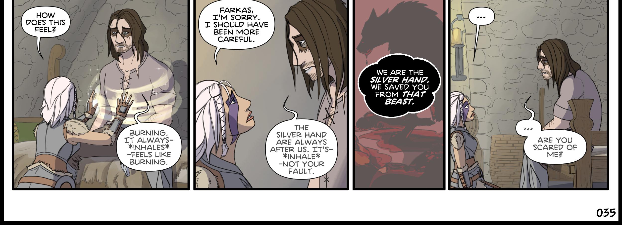 The Sunder Hunt - Episode 37, Page 1: The Sunder Hunt 035