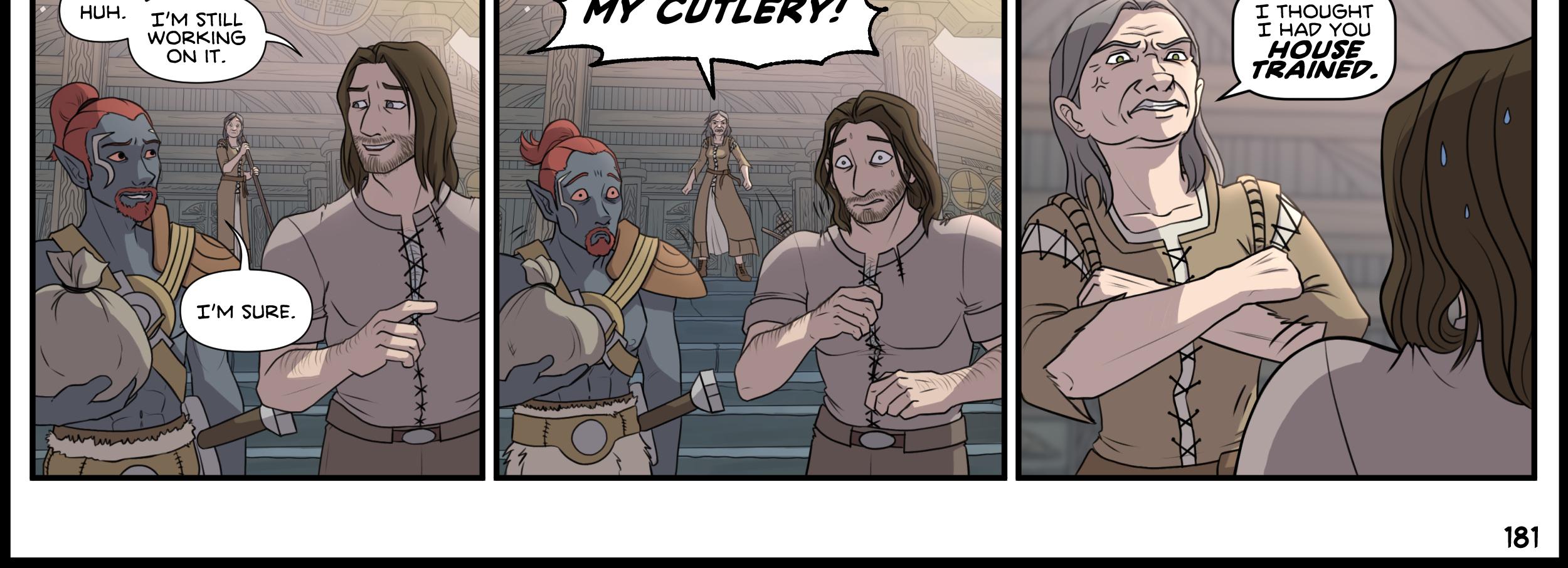 The Sunder Hunt - Episode 183, Page 1: The Sunder Hunt 181