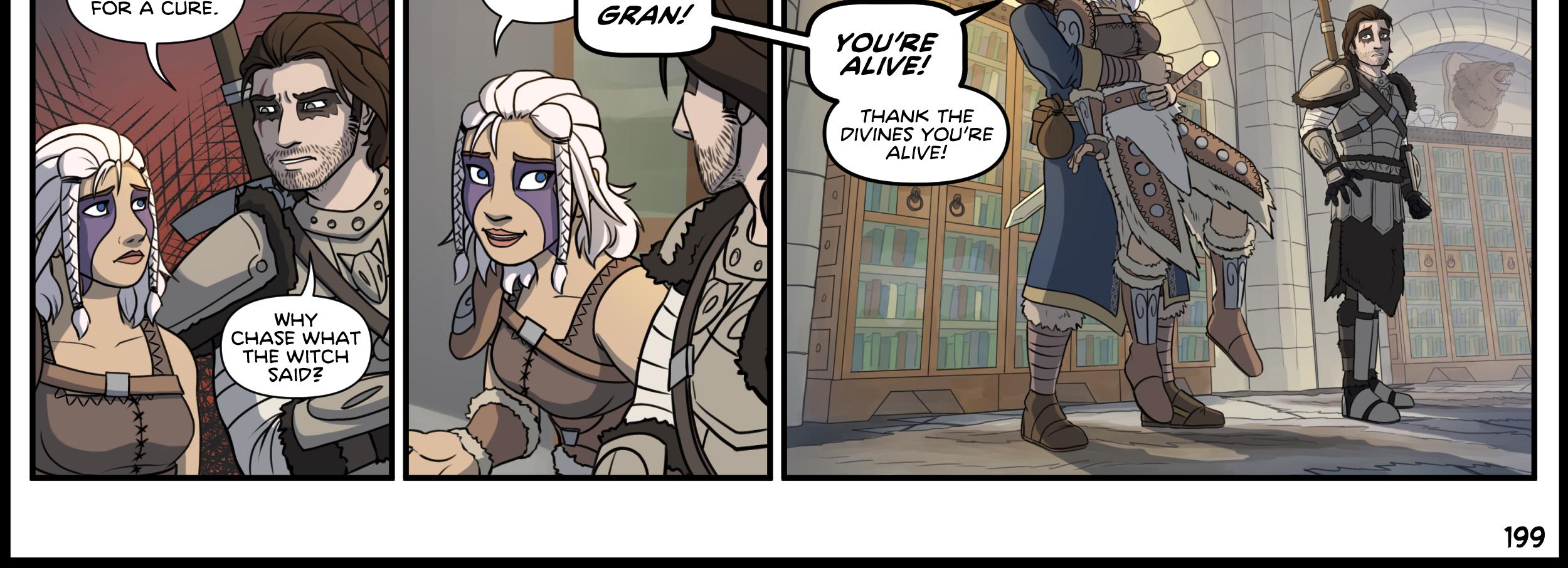 The Sunder Hunt - Episode 201, Page 1: The Sunder Hunt 199