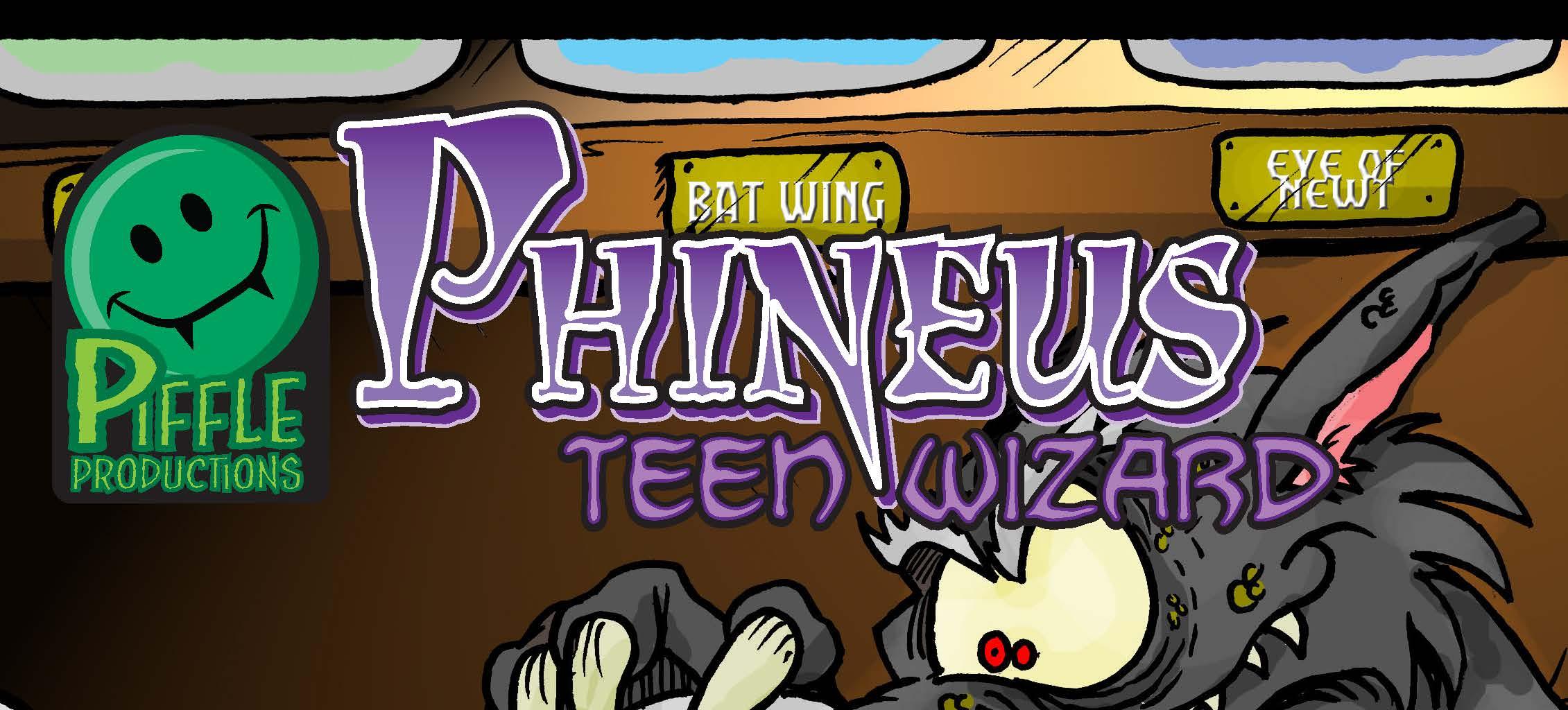 Phineus: Teen Wizard - Episode 3, Page 1: The Zombie Rat Uprising_Page_01
