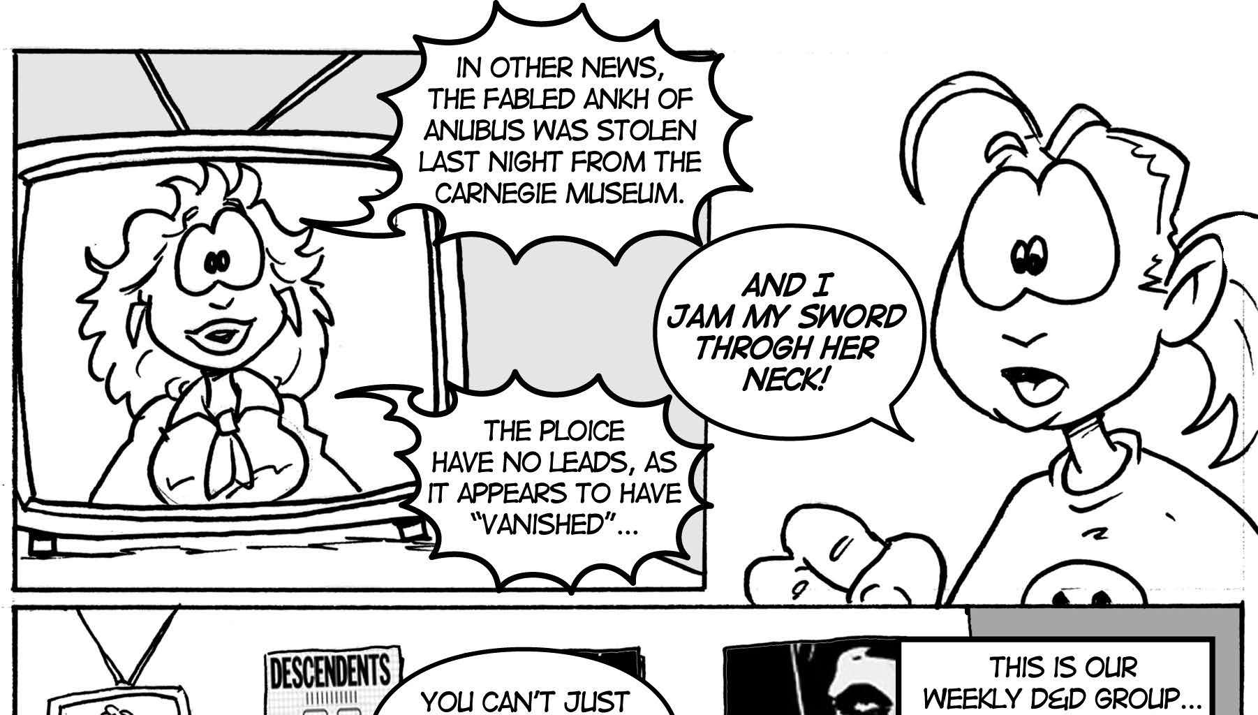 Phineus: Teen Wizard - Episode 7, Page 1: The Zombie Rat Uprising_Page_05