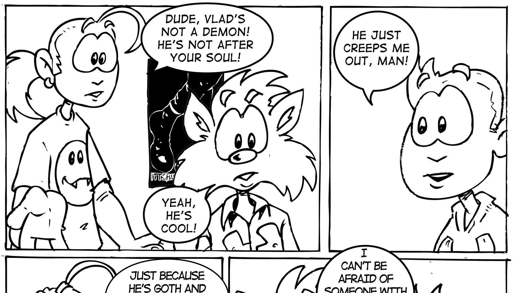 Phineus: Teen Wizard - Episode 15, Page 1: The Zombie Rat Uprising_Page_13